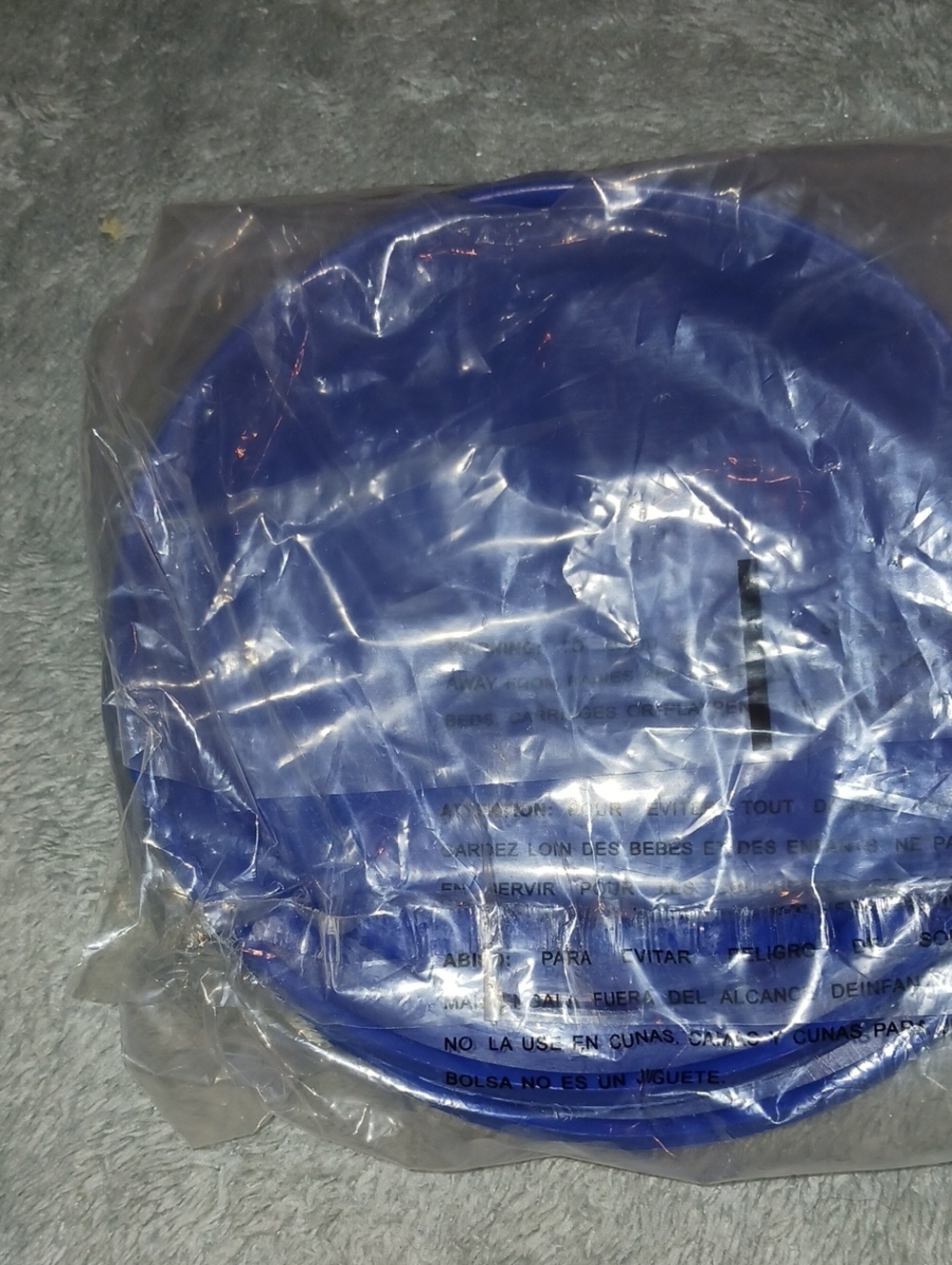 Two 6" Pyrex  Covers - Picture 2 of 3